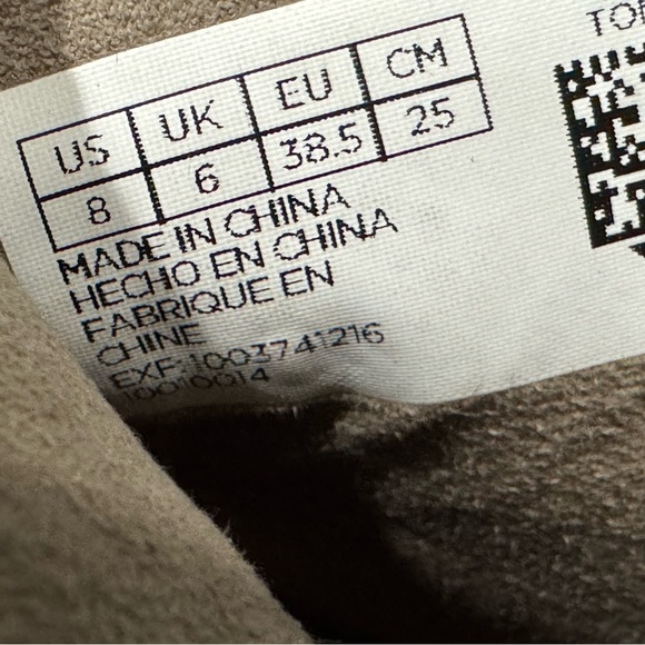 NEW TOMS Majorca Ankle Boot Taupe Suede Size 8 - Picture 11 of 11